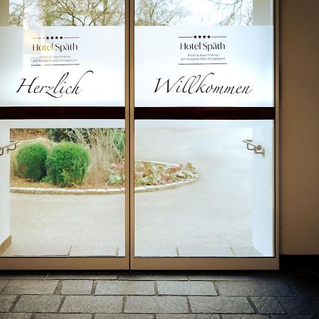 Hotel Am Kurpark Spaeth Bad Windsheim Exterior photo